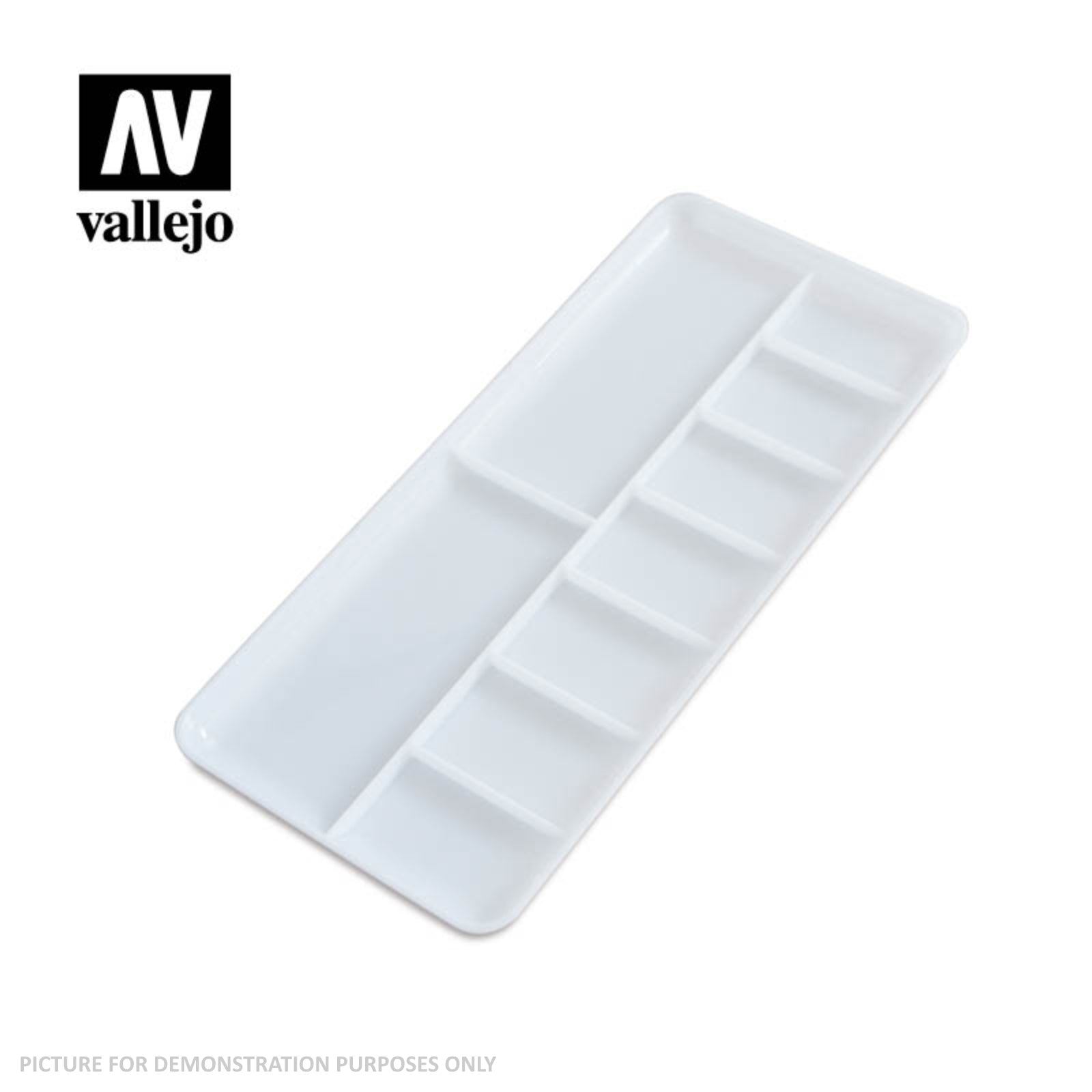 Vallejo Accessories - Rectangular Palette 18x8x5cm